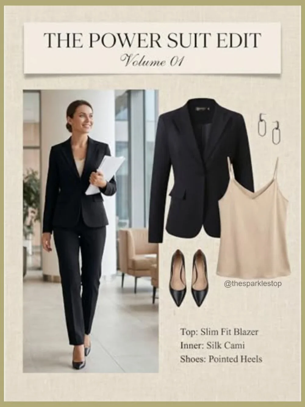 Recycled Polyester Rayon Blazer Slim Fit Business Casual Jacket - Picture 4 of 7